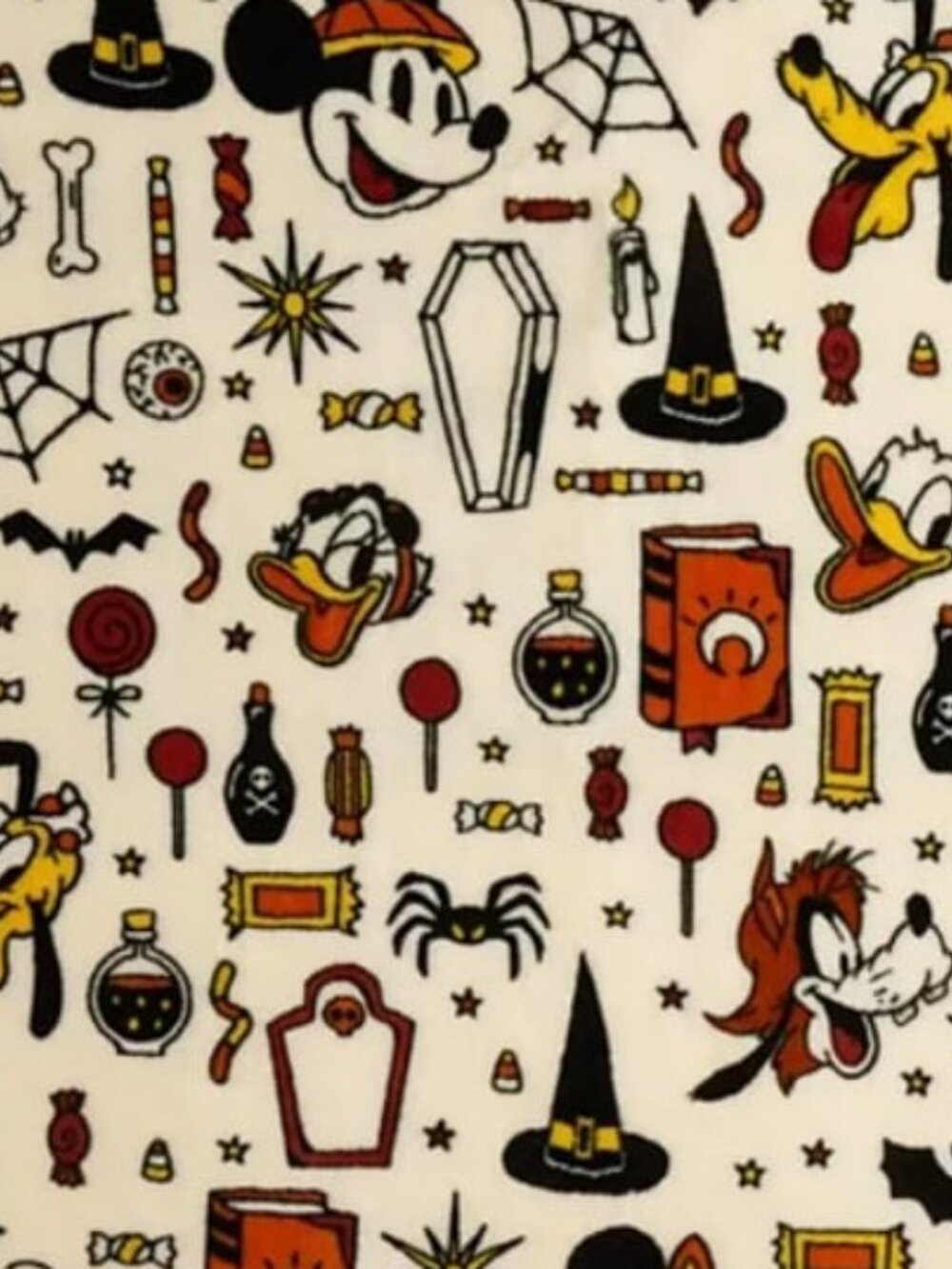 BNIP Disney MICKEY HALLOWEEN Fall 5x6 ft Oversized THROW BLANKET The Big One - Picture 3 of 12